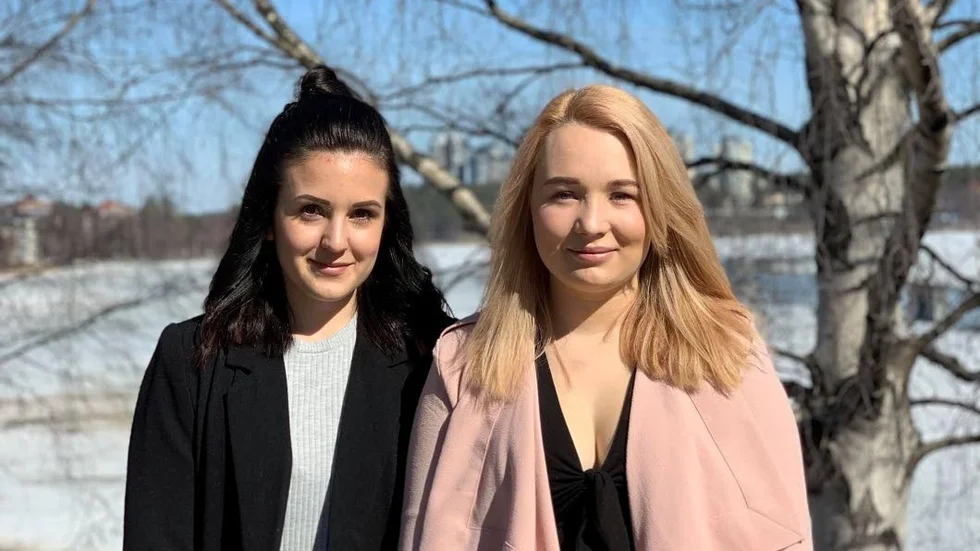 Angelica Johansson och Evelina Norberg är de nya ägarna till Salong Icon i Luleå.