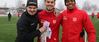 Kalla vindar men varma kramar när norske stjärnan var tillbaka
