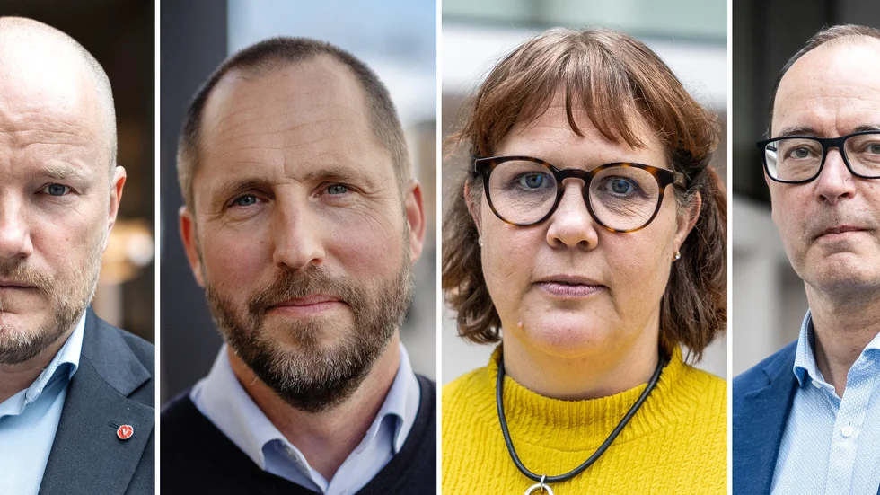 Tobias Smedberg (V), Erik Pelling (S), Linda Eskilsson (MP) och Stefan Hanna (UP) slår tillbaka mot kritiken som riktas mot dem från Vårdföretagarna och SPF Seniorerna.