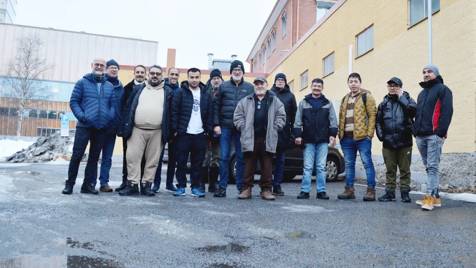 Hela gänget utgår från lokalen Hubben i centrala Skellefteå. 