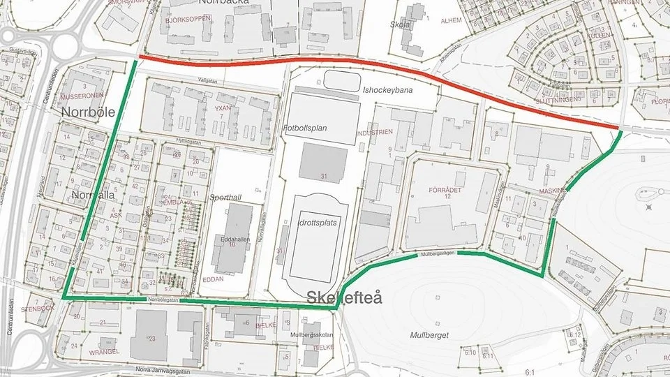 Torsgatan stängs av klockan 20.00 ikväll den 13 juni. Avstängningen kommer pågå fram till klockan 06.00 på fredagsmorgonen. Såhär kommer trafiken att ledas om.