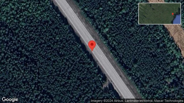 Stopp på grund av brinnande fordon på E4