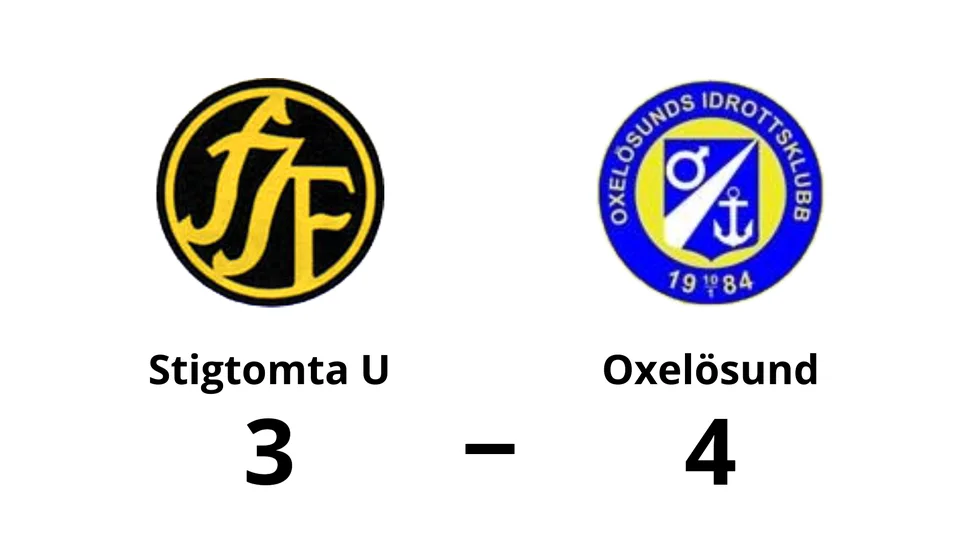 Stigtomta IF U förlorade mot Oxelösunds IK