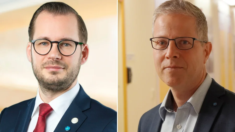 Mattias Bäckström Johansson och Martin Kirchberg.