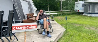 Bengt bor året runt i sin husvagn sedan fem år tillbaka