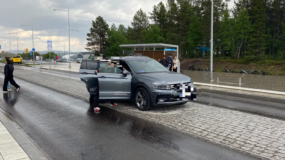 Civil polis ingrep med elpistol mot en person.