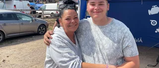Mammans glädje för sonen: "Man blir så glad"
