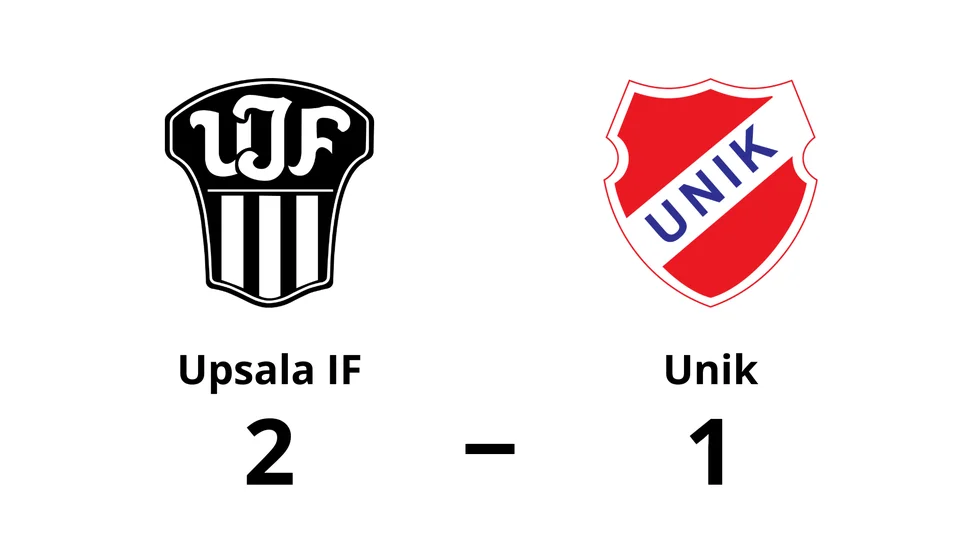 Upsala IF Fotboll vann mot Unik FK