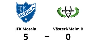 Nionde i rad utan förlust för IFK Motala