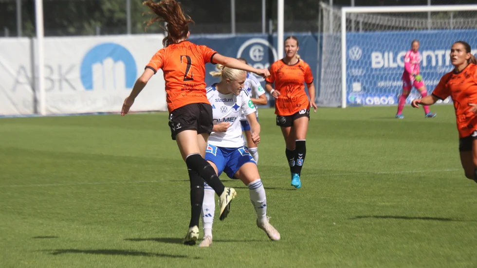 Wilma Leidhammar var IFK:s bästa på Kristianstad Fotbollsarena när IFK vann. 