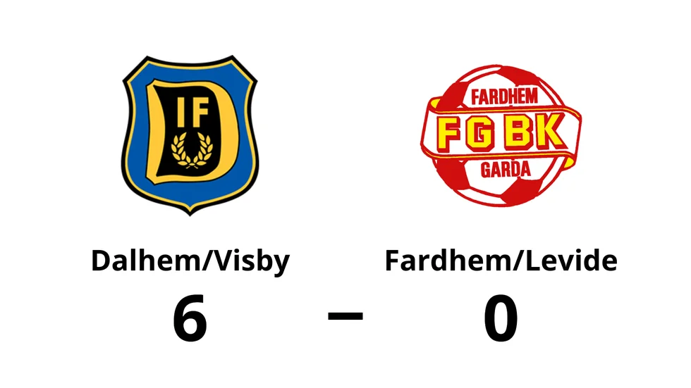 Dalhem/Visby vann mot Fardhem Garda BK/Levide IF