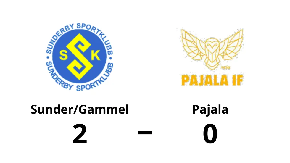 Sunderby SK/ Gammelstads IF vann mot Pajala IF