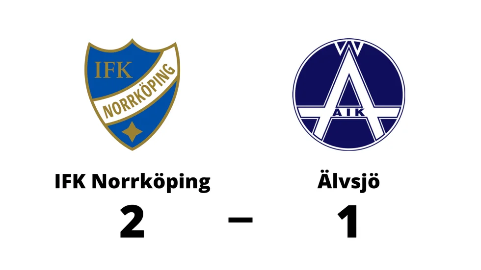 IFK Norrköping vann mot Älvsjö AIK FF