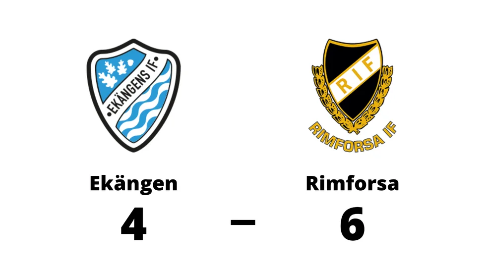 Ekängens IF förlorade mot Rimforsa