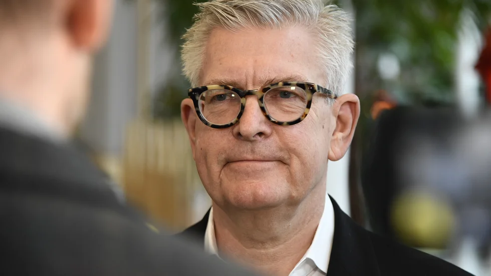 Ericssons vd Börje Ekholm presenterar delårsrapport. Lönsamheten lyfter mer än väntat.