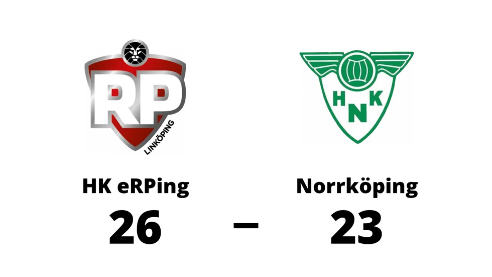 HK eRPing vann mot Norrköpings HK