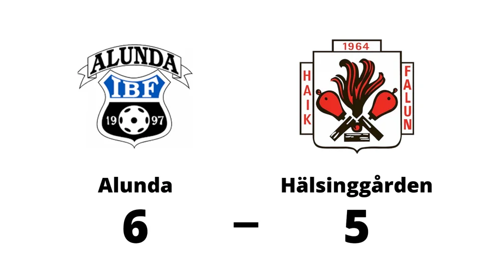 Alunda IBF vann mot Hälsinggårdens AIK
