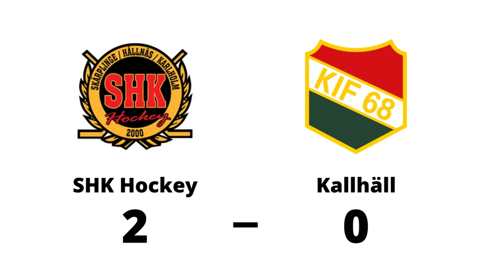 SHK Hockey Club vann mot Kallhälls IF