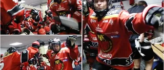 Se hockeyspelarnas vilda dans  