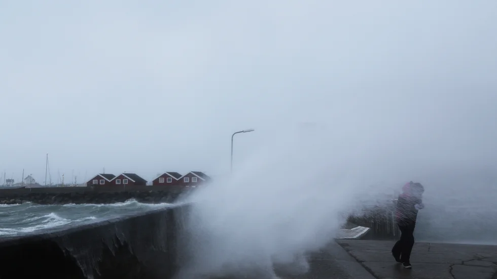 Vindar på uppemot 50 meter per sekund väntar när ovädret Ingunn når Norge. Det fortsätter därefter in över Sverige. Arkivbild.