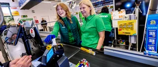 Magdalena Anderssons blixtpraktik – i kassan på Coop