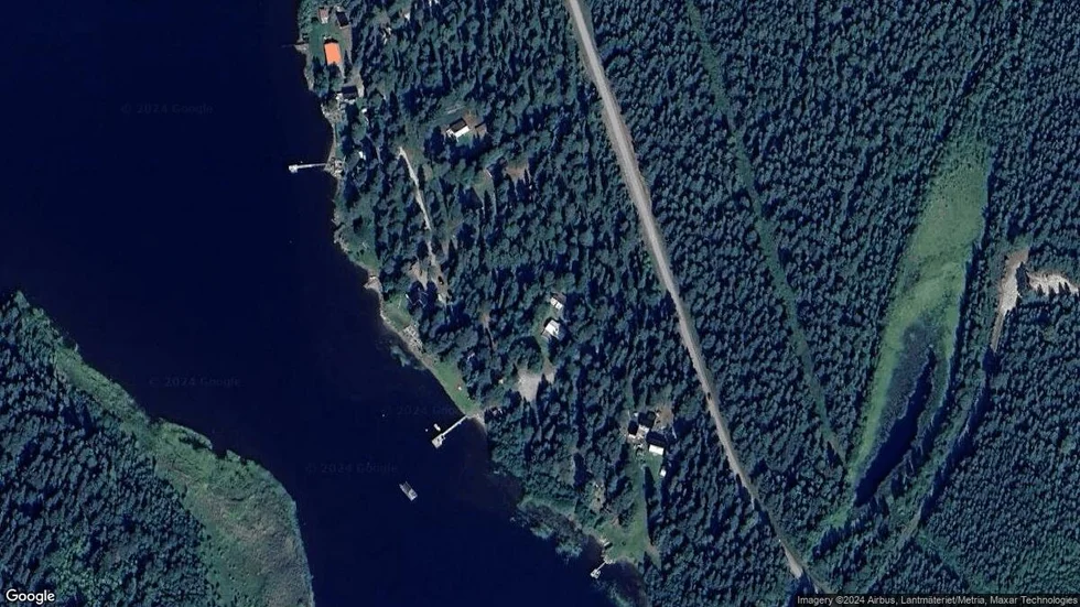 Området kring Borgaruddsvägen 578