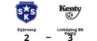 Linköping BK Kenty äntligen segrare igen efter vinst mot Stjärnorp