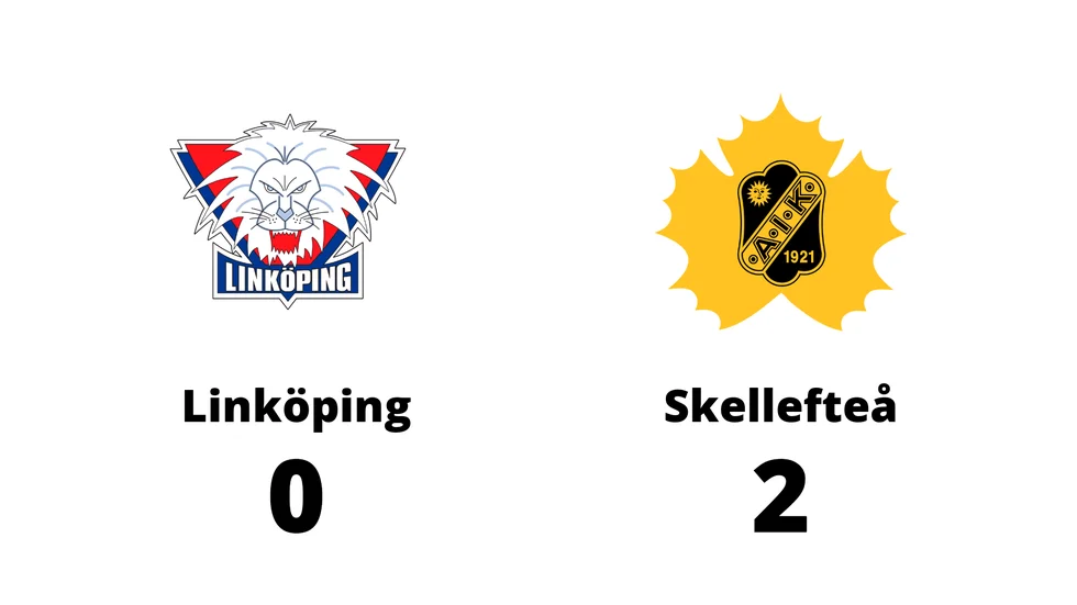Linköping HC förlorade mot Skellefteå AIK