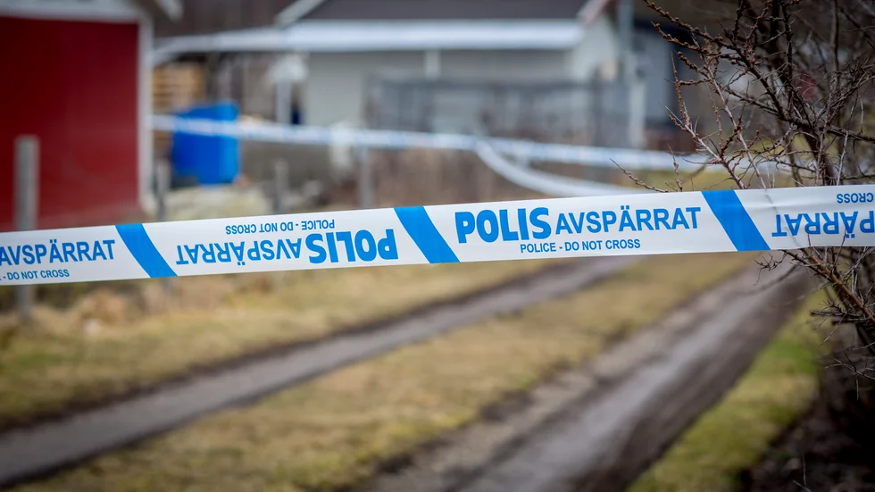 Påskmordet vid Lasstorps koloniområde, den 27 mars 2024. Nu är tre män häktade, misstänkta för mord. 