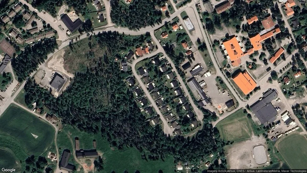 Området kring Backvägen 7