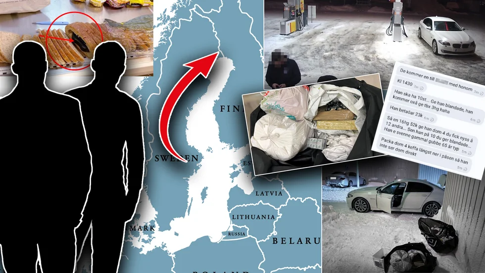 Utöver kokainet hade männen nästan fem kilo amfetamin, 20 480 tabletter MDMA och 1960 tabletter av det narkotiska läkemedlet i oxycontin med sig.