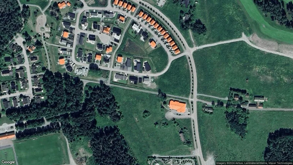Området kring Åkersrovägen 7