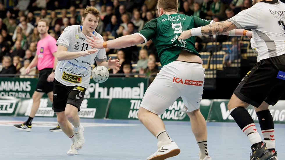 Simon Lindberg var stor segerorgnaisatör när Skånela tog klivet upp i handbollsligan. Arkivbild.