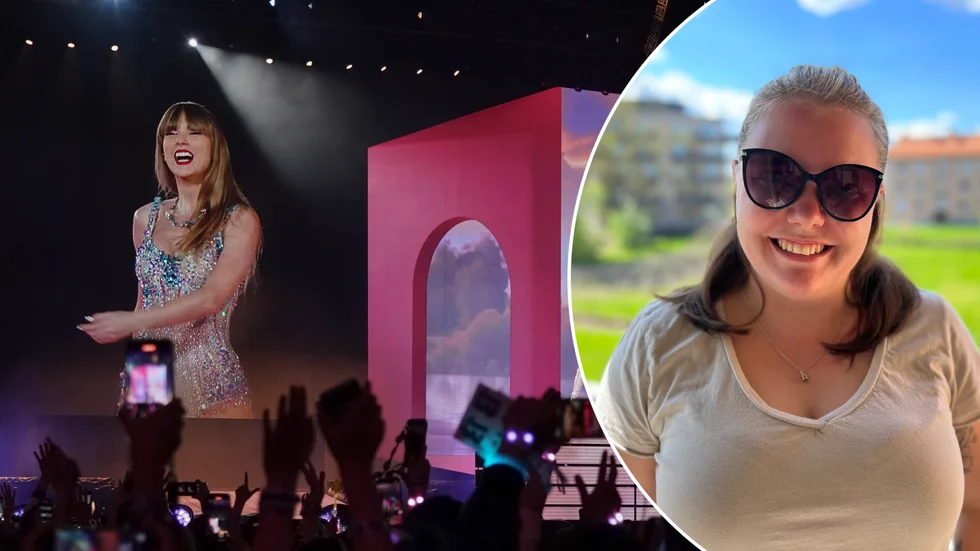 Linn Öberg från Strängnäs ser fram emot att få se Taylor Swift. Det blir första gången som hon ser henne uppträda live.
