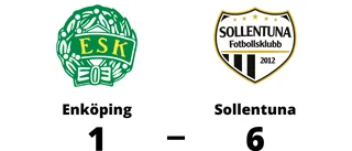 Enköping chanslöst mot Sollentuna
