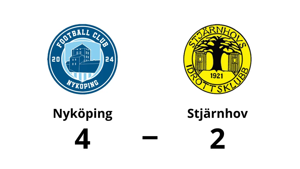 FC Nyköping vann mot Stjärnhovs IK