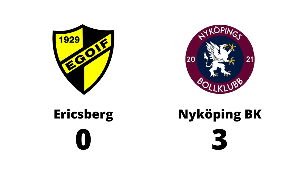 Ericsbergs GoIF förlorade mot Nyköpings BK
