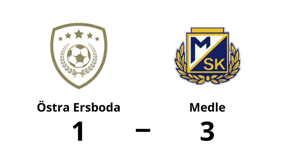 Östra Ersboda FC förlorade mot Medle SK