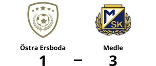 Medle segrare borta mot Östra Ersboda