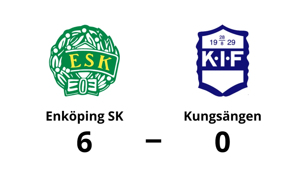 Enköpings SK FK vann mot Kungsängen