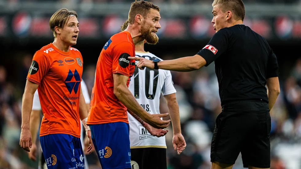 David Fällman under en match med Ålesund förra året.