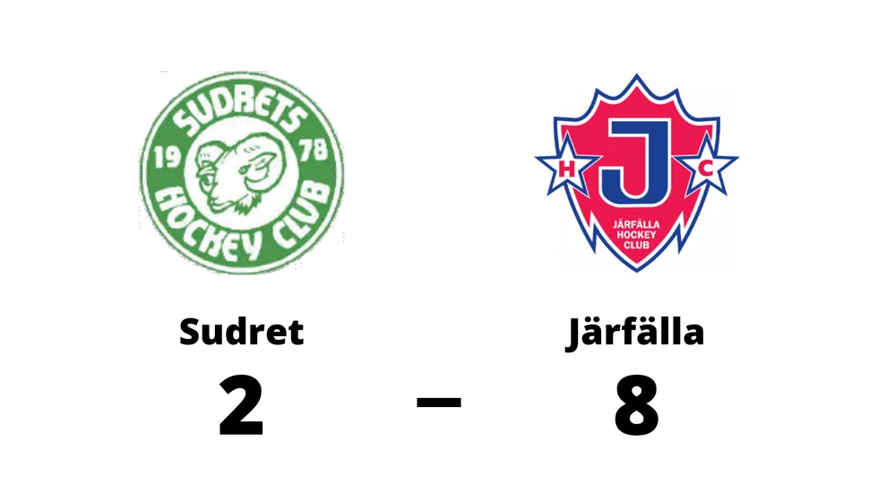 Sudrets HC förlorade mot Järfälla HC