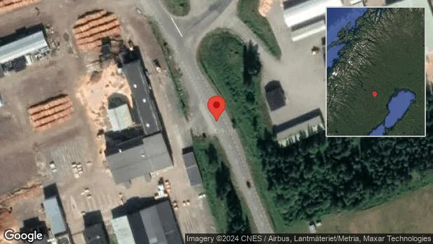 Fordon stillastående på väg 95