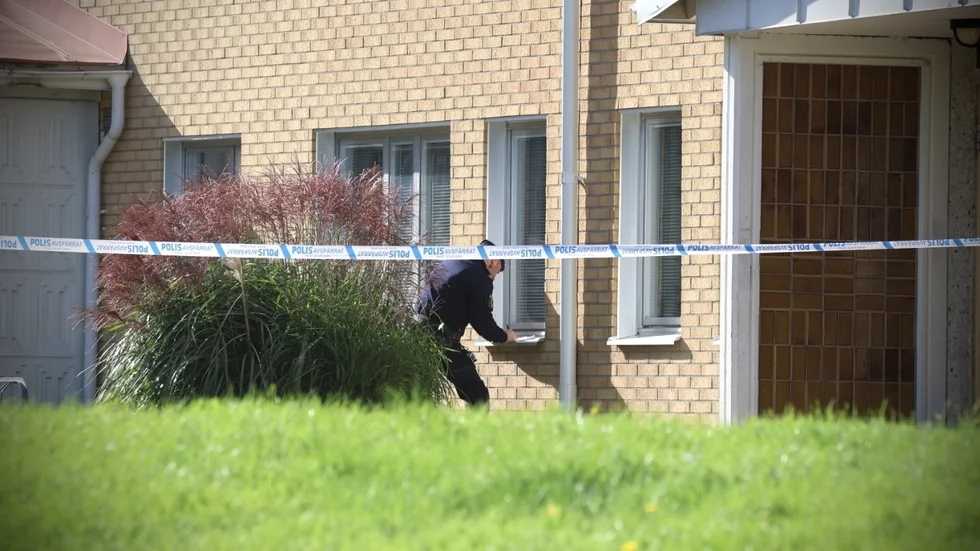 Polisen genomförde en teknisk undersökning vid platsen under torsdagsförmiddagen.