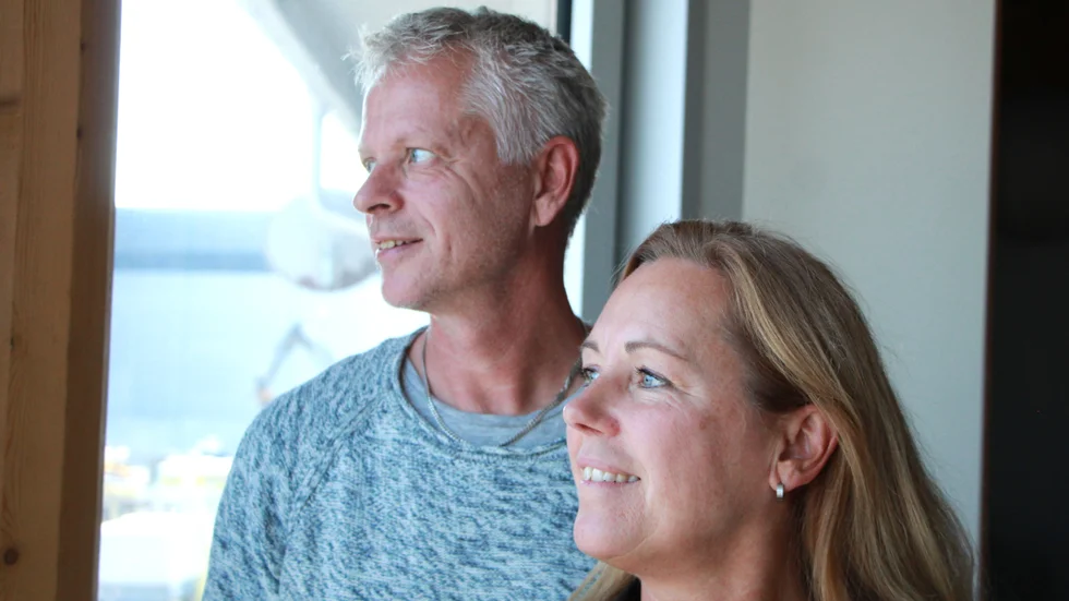 Grundarna till Trikåby, Håkan och Kicki Arvidsson, ser fram emot en utbyggnad av anläggningen i Jursla industriområde.