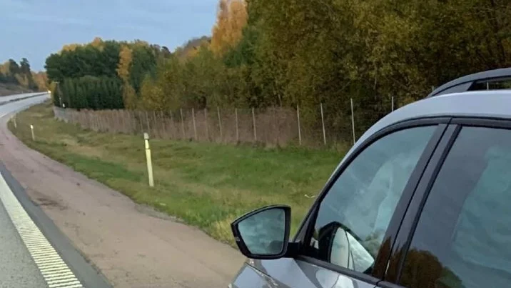 I höjd med Kjula var färden över.