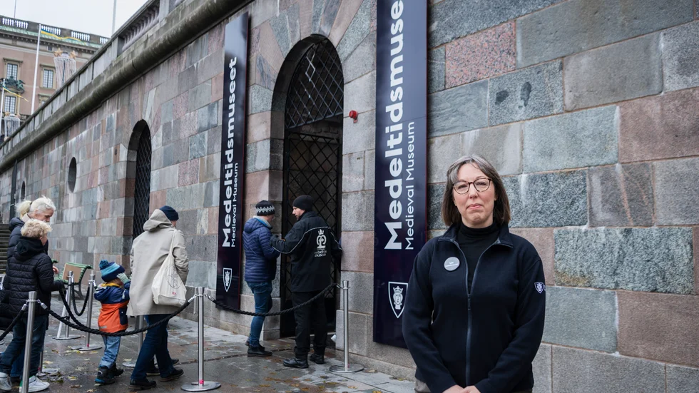 Lin Annerbäck, museichef på Medeltidsmuseet som har sin sista öppetdag i nuvarande lokaler den 5 november. Arkivbild.