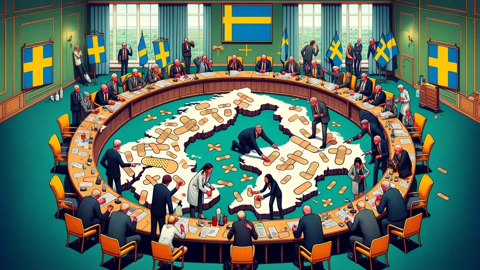 Kommunala plåster på regionala och statliga sår