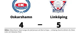 Tre mål av David Lindholm när Linköping vann