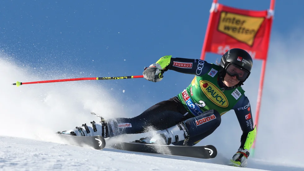 Sara Hector i Sölden.